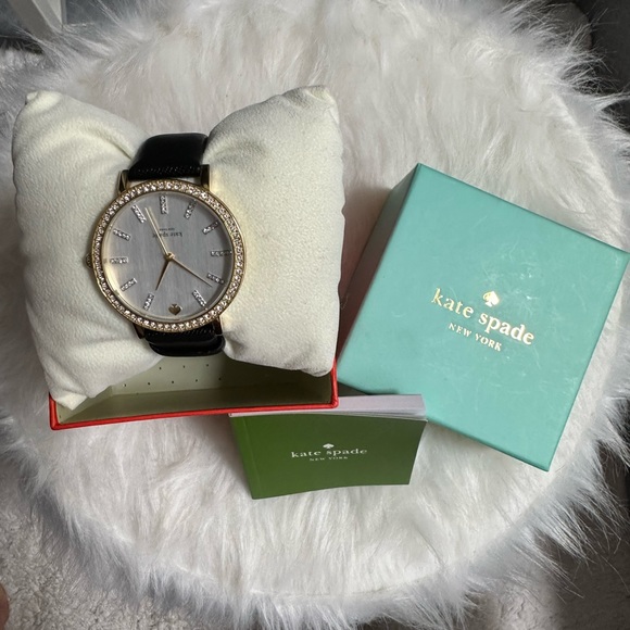 NWT kate spade Pave Metro Grand watch main image 6